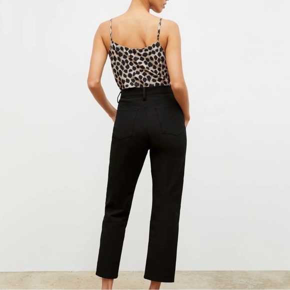 MM Lafleur The Daria '90s Black 
Jean-Eco Better Than Denim Straight Leg Size 2 - Picture 3 of 14